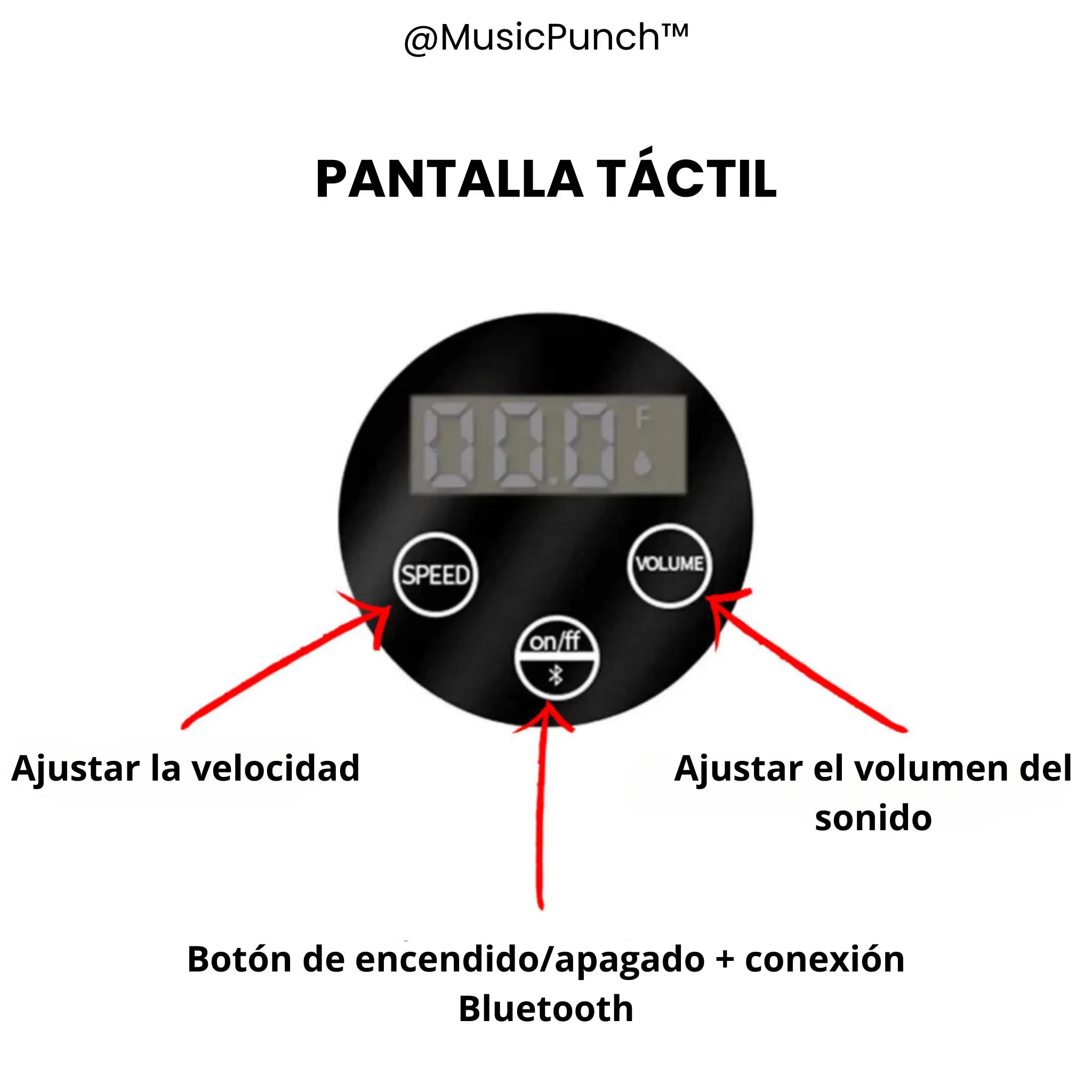 MusicPunch™ Máquina De Boxeo Musical (Principiante)